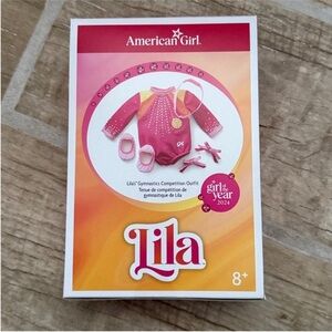 NEW American Girl Lila's Gymnastics Competition Outfit for 18-inch Dolls
